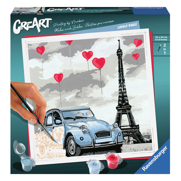 Ravensburger Schilderen Op Nummer Ravensburger creart schilderen op nummer - paris