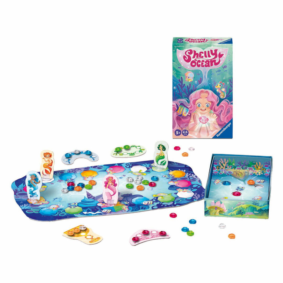 Ravensburger shelly ocean pocketspel