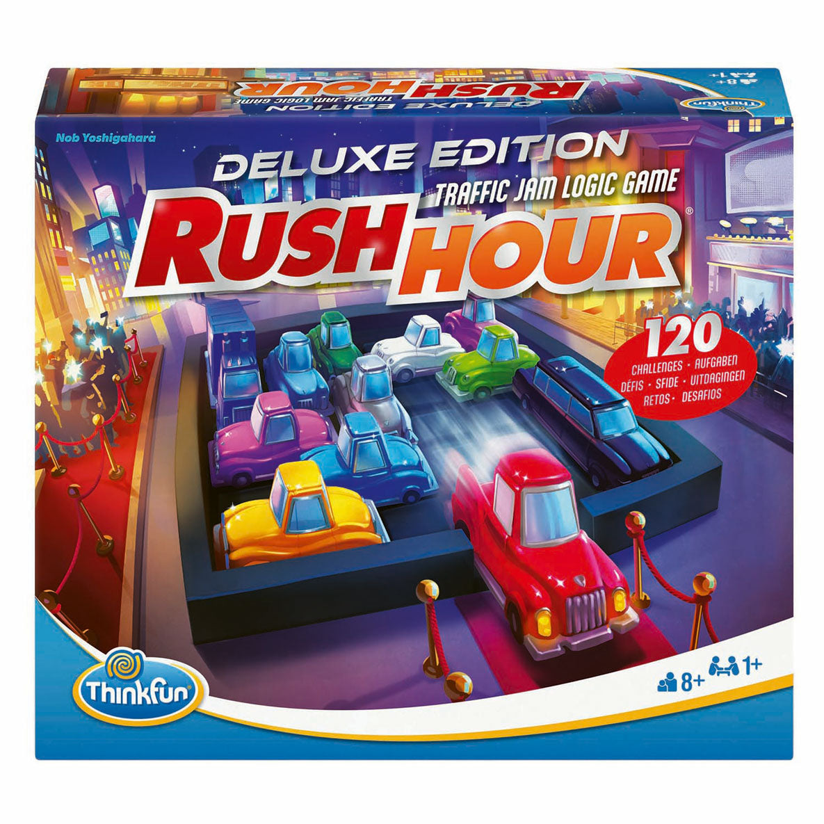 ThinkFun Ravensburger rush hour deluxe 2025 denkspel