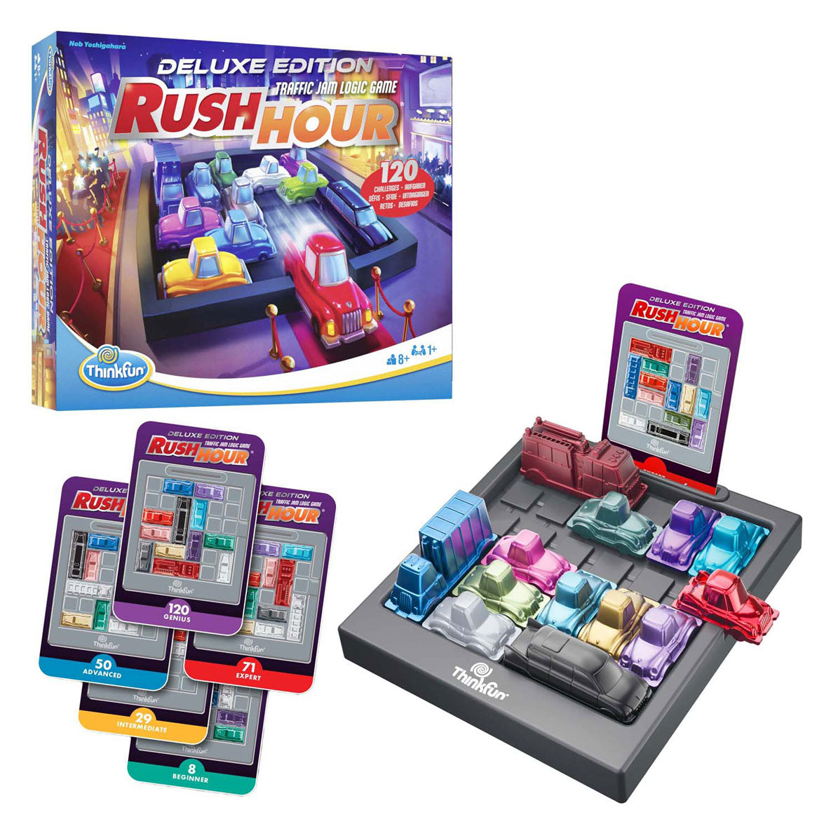 ThinkFun Ravensburger rush hour deluxe 2025 denkspel