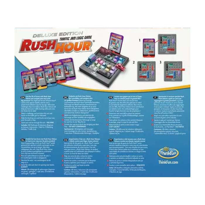 ThinkFun Ravensburger rush hour deluxe 2025 denkspel
