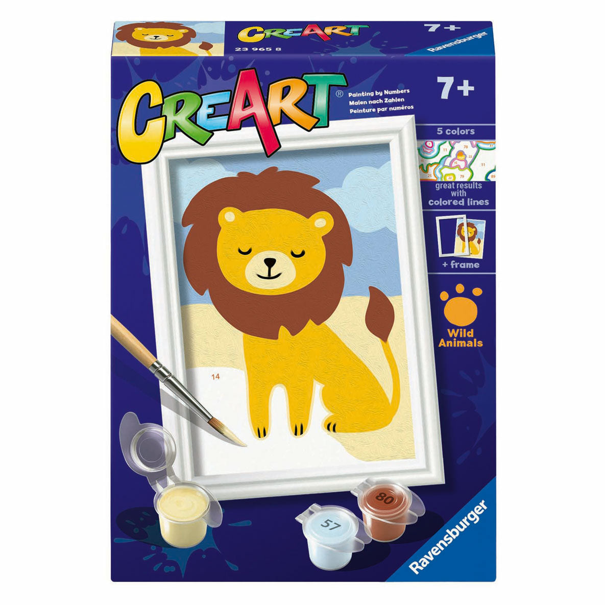 Ravensburger creart wild lion
