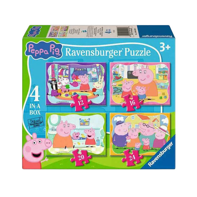 Ravensburger peppa pig 4-in-1 puzzel