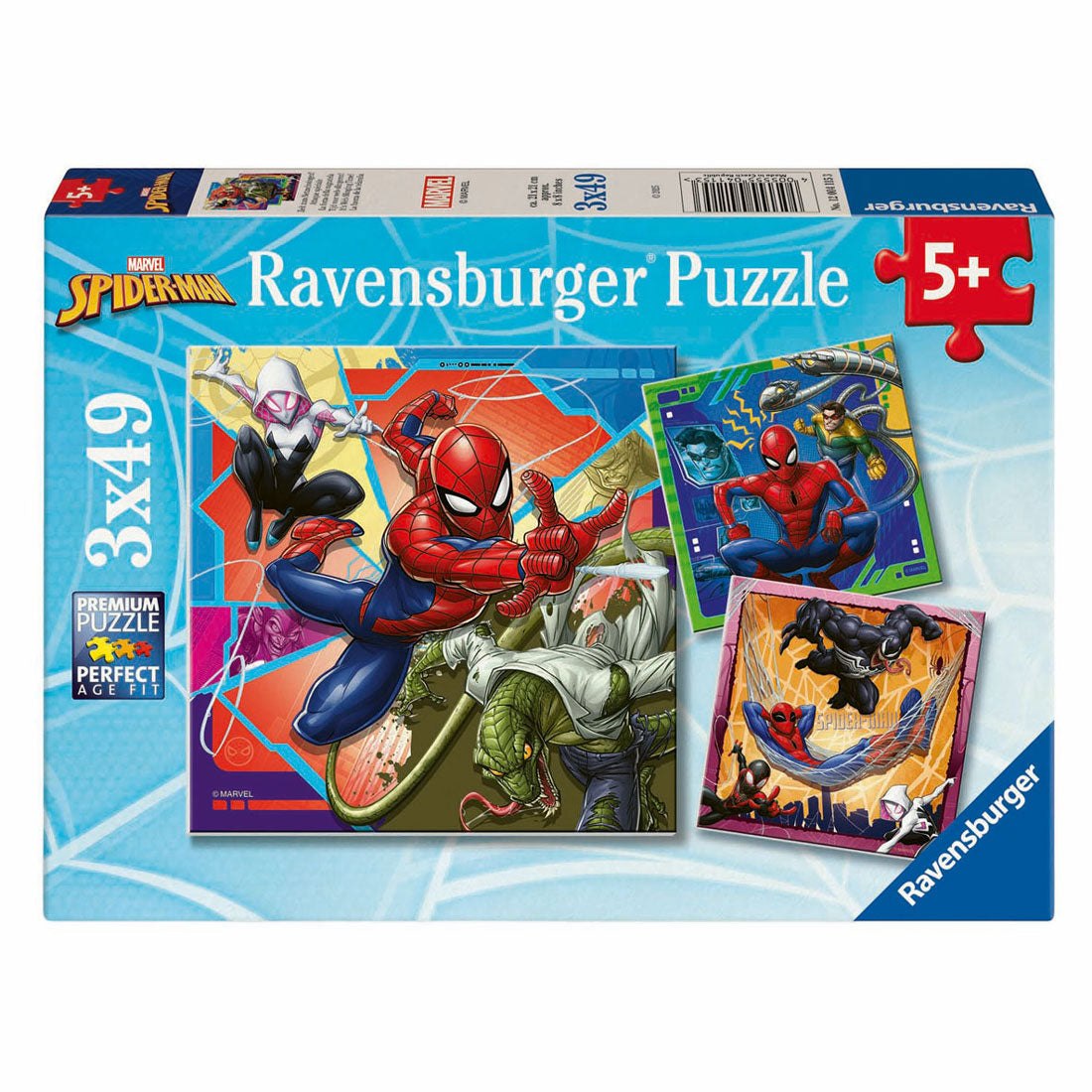 Ravensburger puzzel spider-man 3x49st