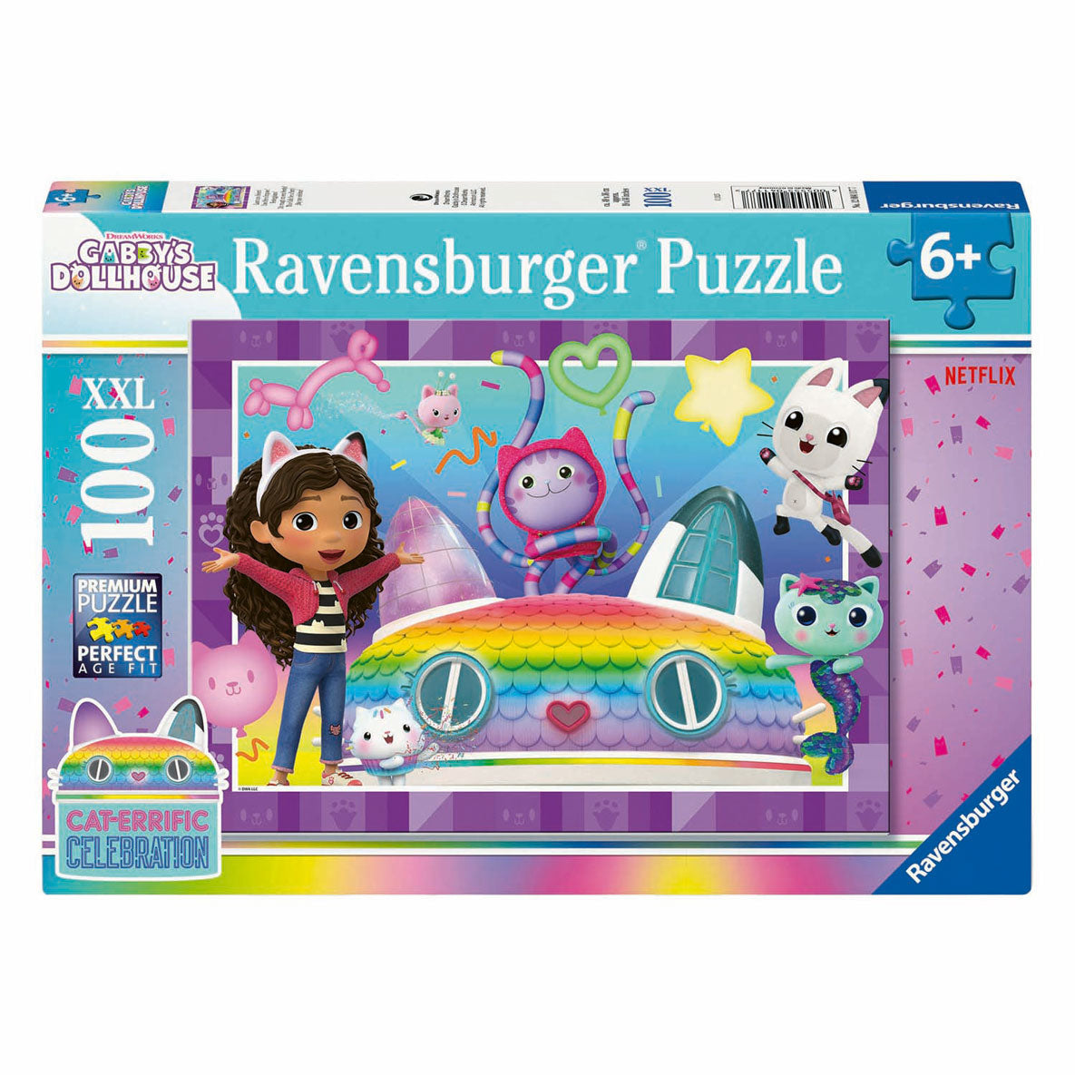 Ravensburger Legpuzzel xxl gabby's poppenhuis, 100st.