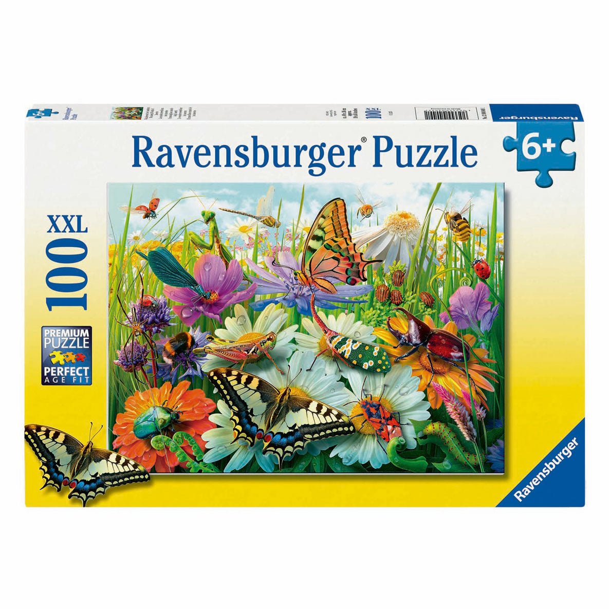 Ravensburger legpuzzel xxl wondere wereld van insecten, 100st.
