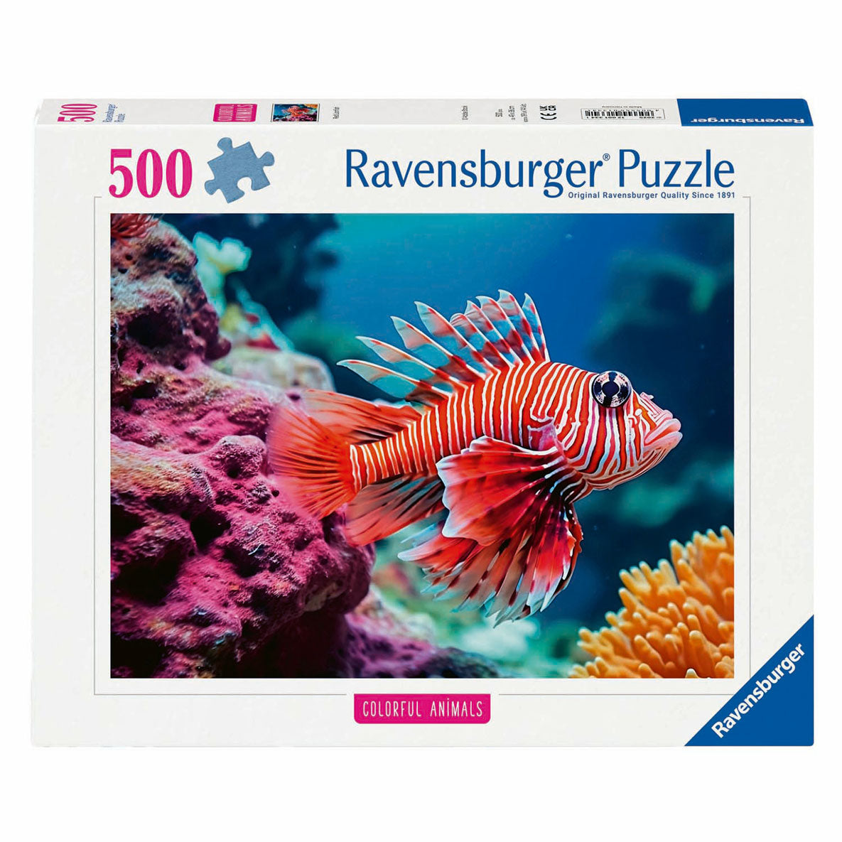 Ravensburger puzzel red lionfish 500st