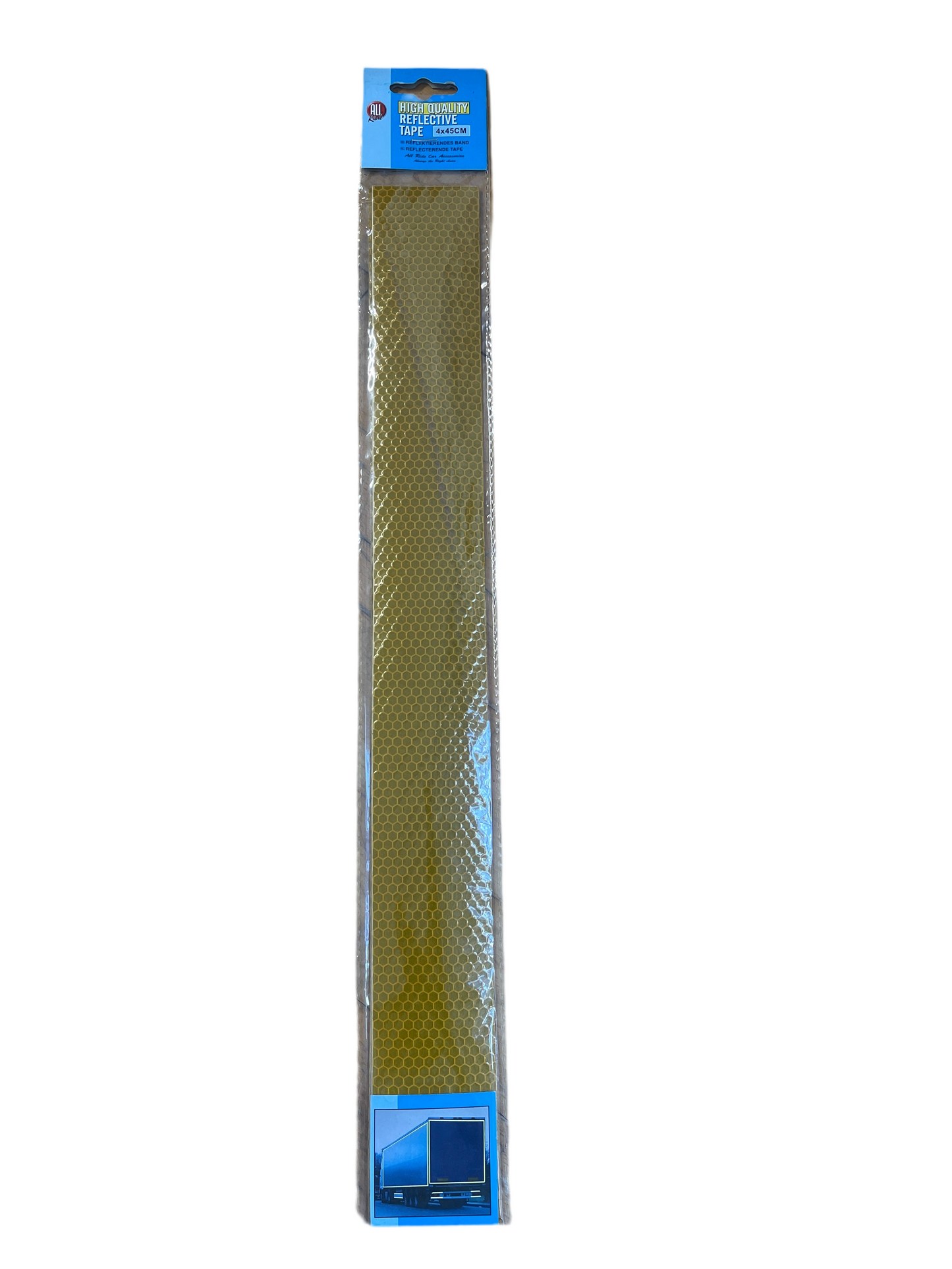 Roveba All ride reflecterend tape 4x45 cm. geel