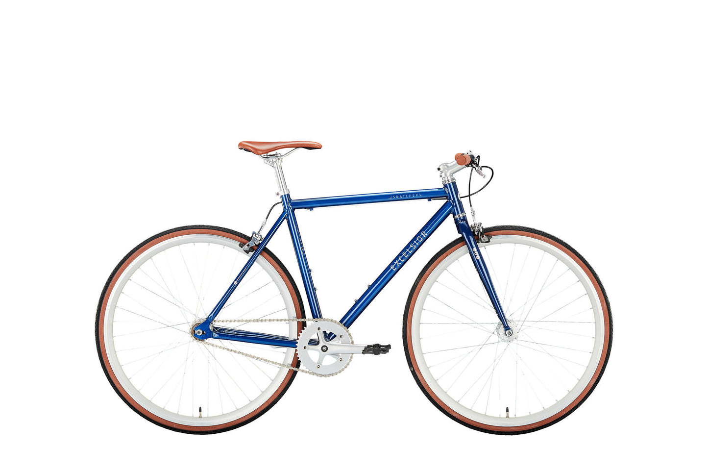 EXCELSIOR singlespeed snatcher (#1) bike excels. snatcher 28 57 diam. 1sp blue