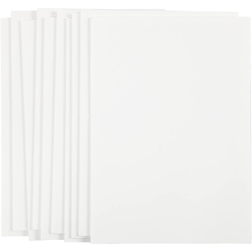 Creativ Company Https: www.cchobby.nl foam-bord-a4-vel-210x297-mm-dikte-3-mm-wit-10-vel-1-doos