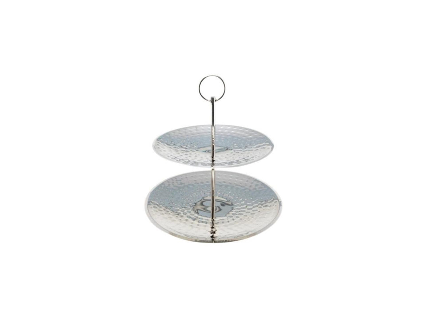 Svenska Living Etagere 2-laags rvs 20 25cm