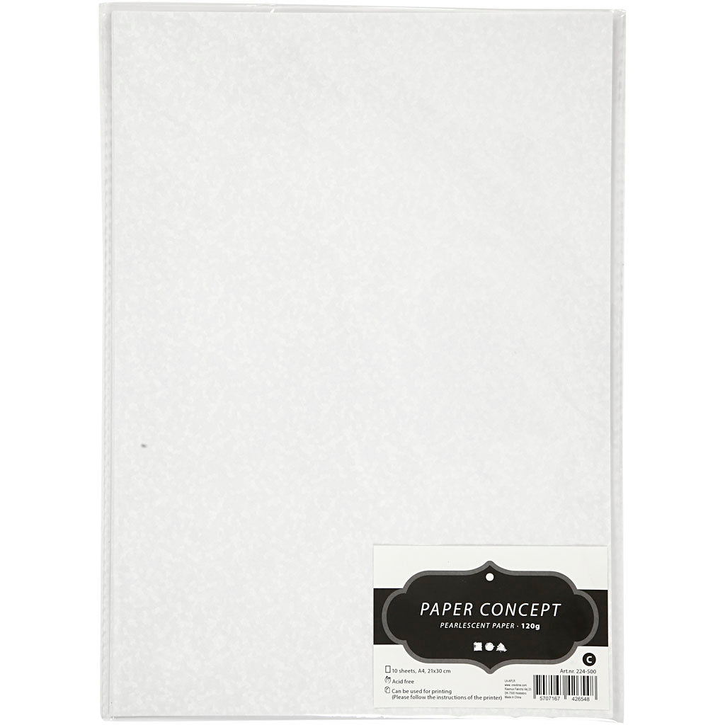 Creotime Https: www.cchobby.nl parelmoerpapier-a4-vel-210x297-mm-120-gr-wit-parelmoer-10-vel-1-doos