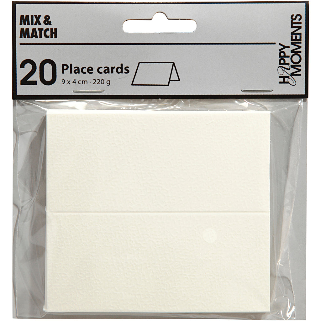 Creativ Company Https: www.cchobby.nl naamkaarten-afm-9x4-cm-220-gr-wit-20-stuk-1-doos