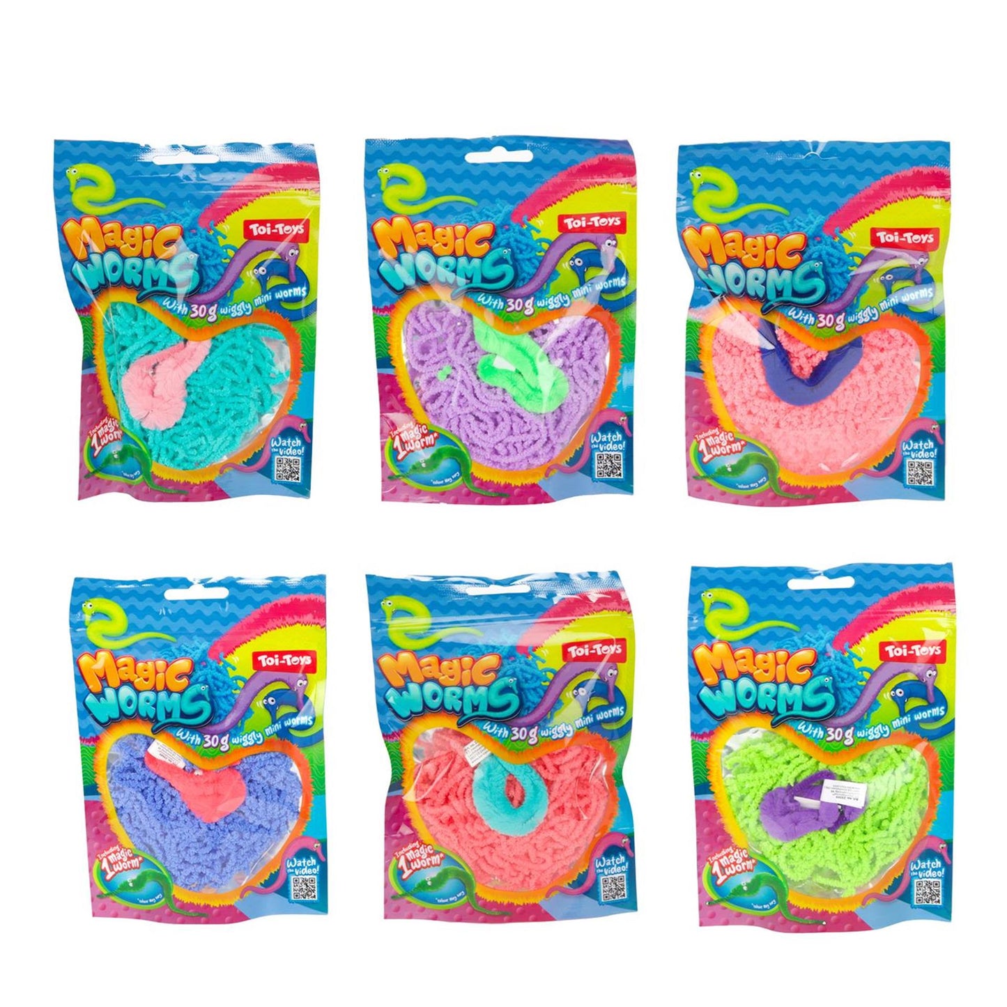 Toi-Toys Magische worm met mini wormpjes 30gr