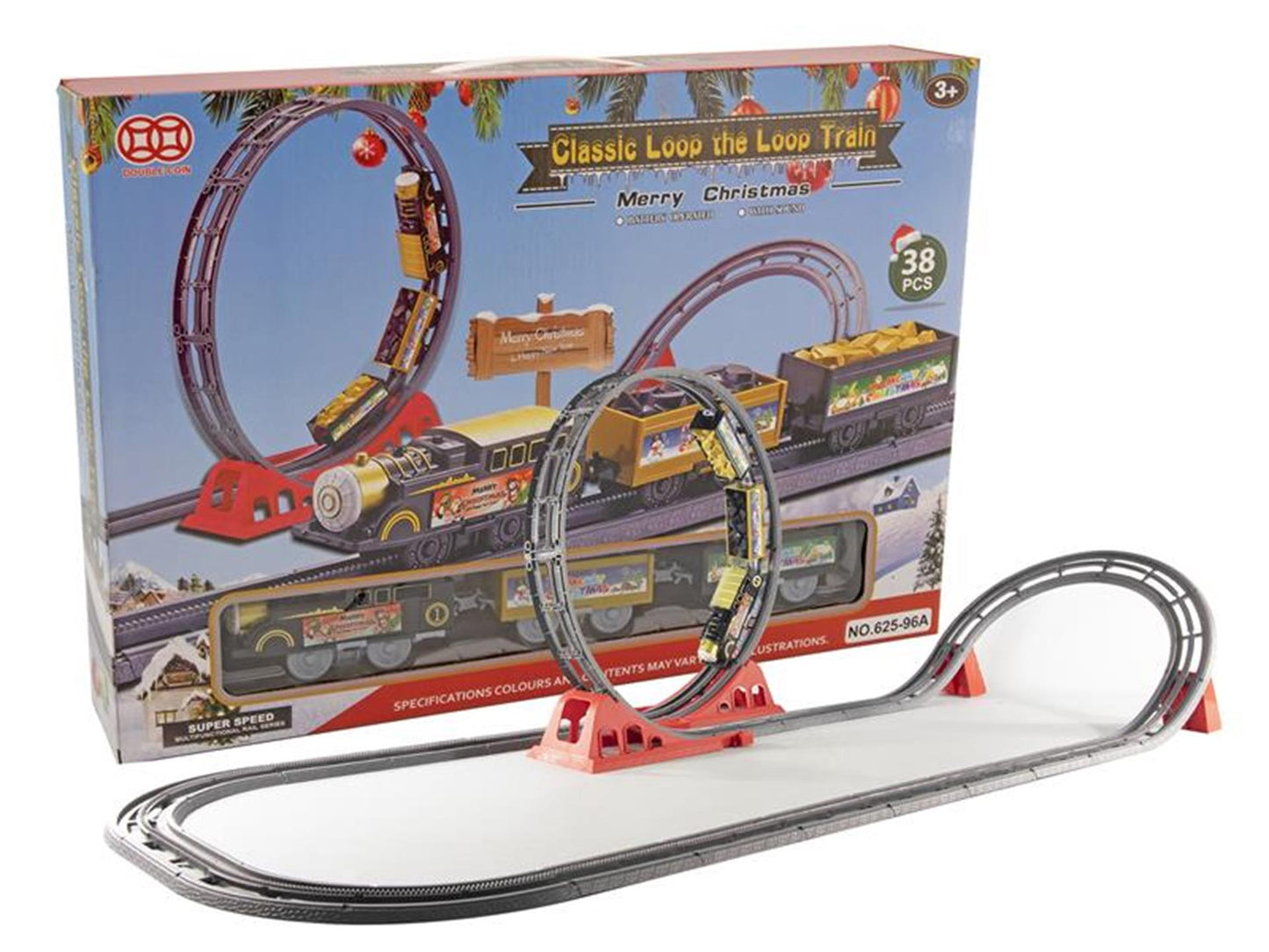Svenska Living Treinset 38-delig looping+geluid
