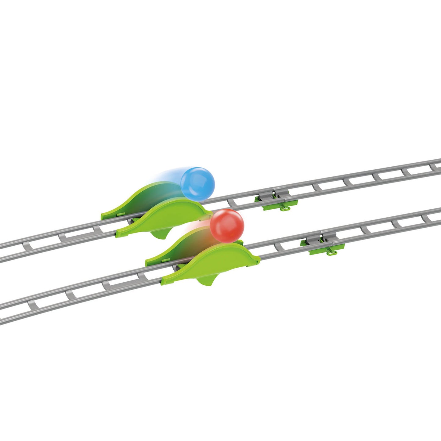 Quercetti knikkerbaan skyrail league 7,5 meter racebaan speelgoed.
