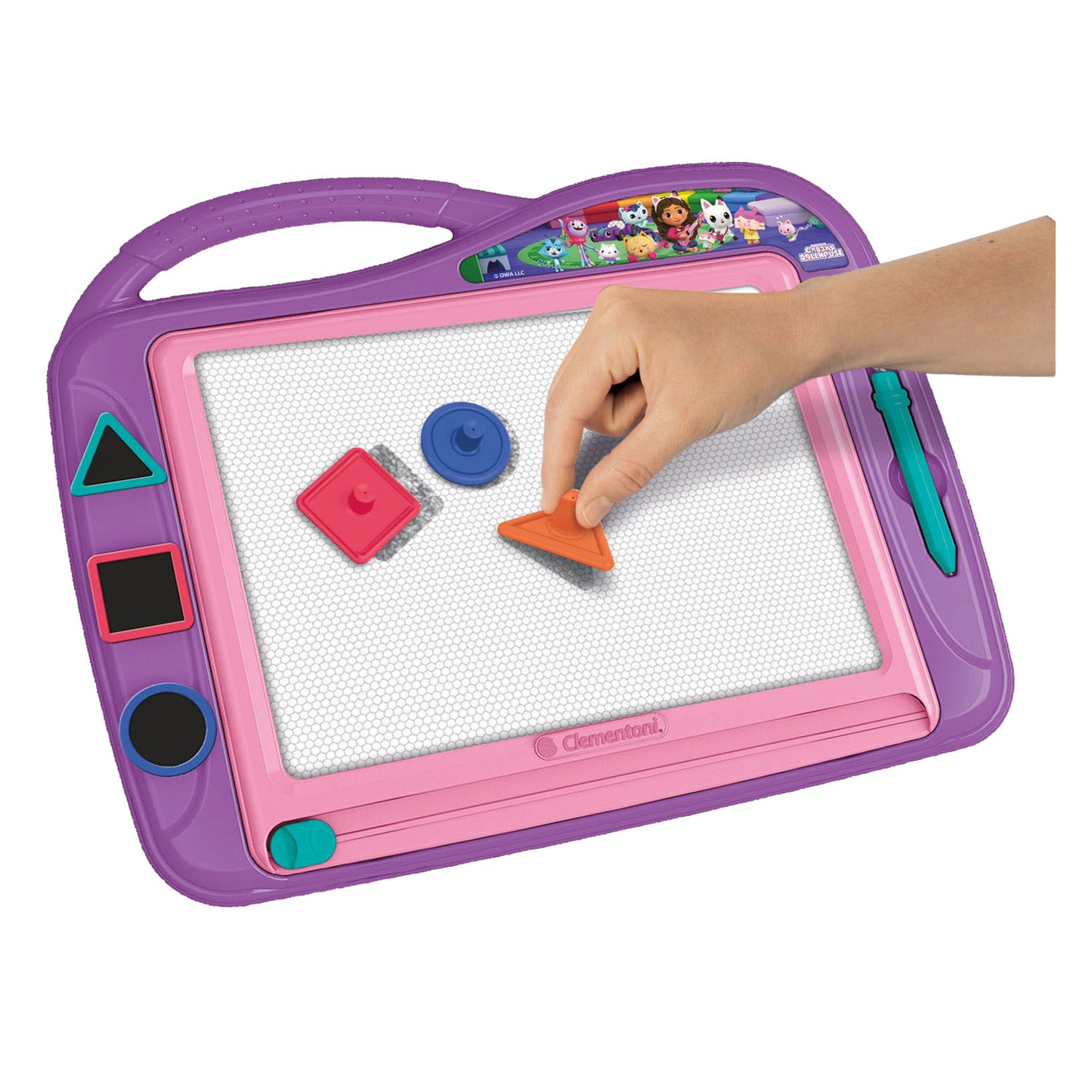 Clementoni gabby's poppenhuis magnetisch tekenbord