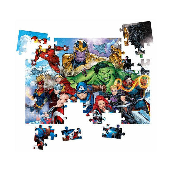 Marvel Clementoni legpuzzel super color avengers, 104st.