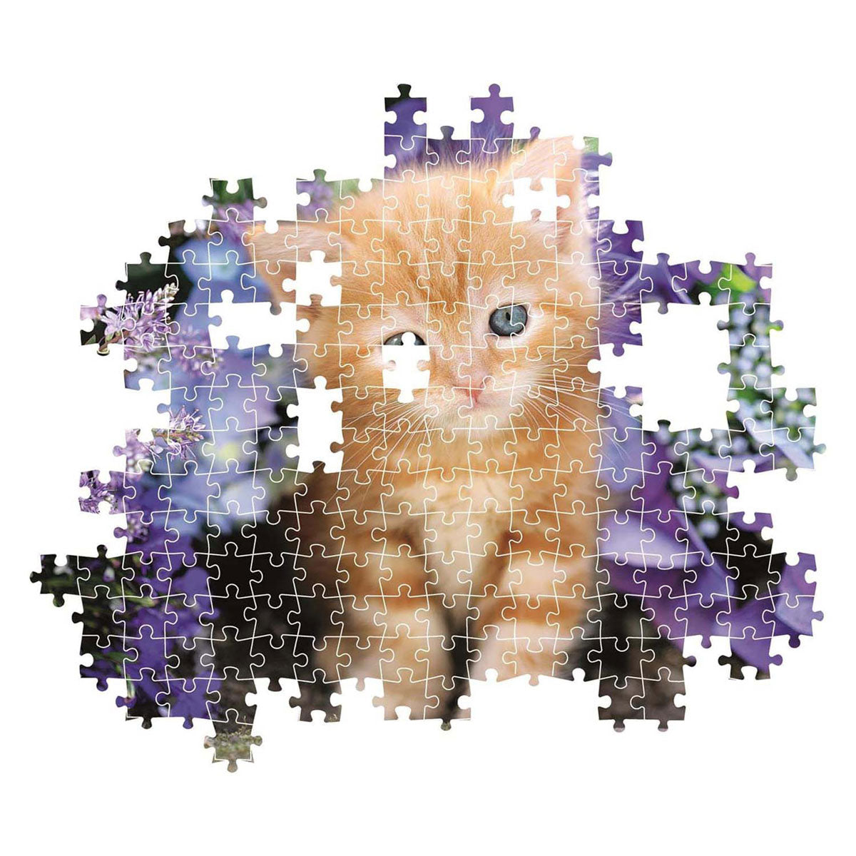 Clementoni Clemetoni legpuzzel ginger cat, 500st.