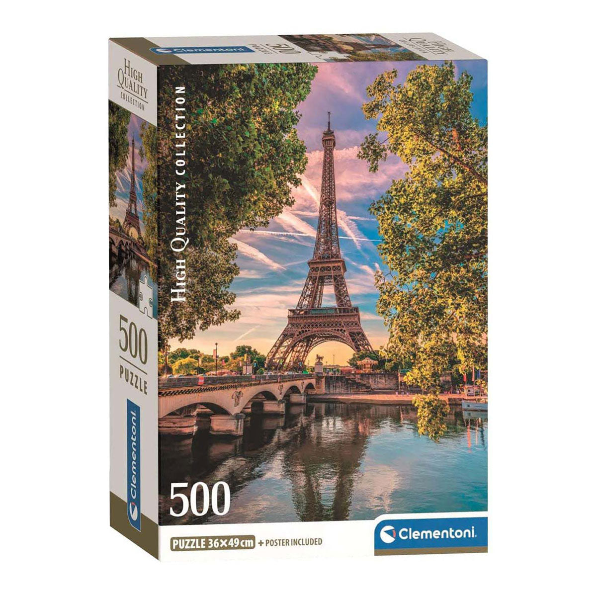 Clementoni legpuzzel along the seine, 500st.