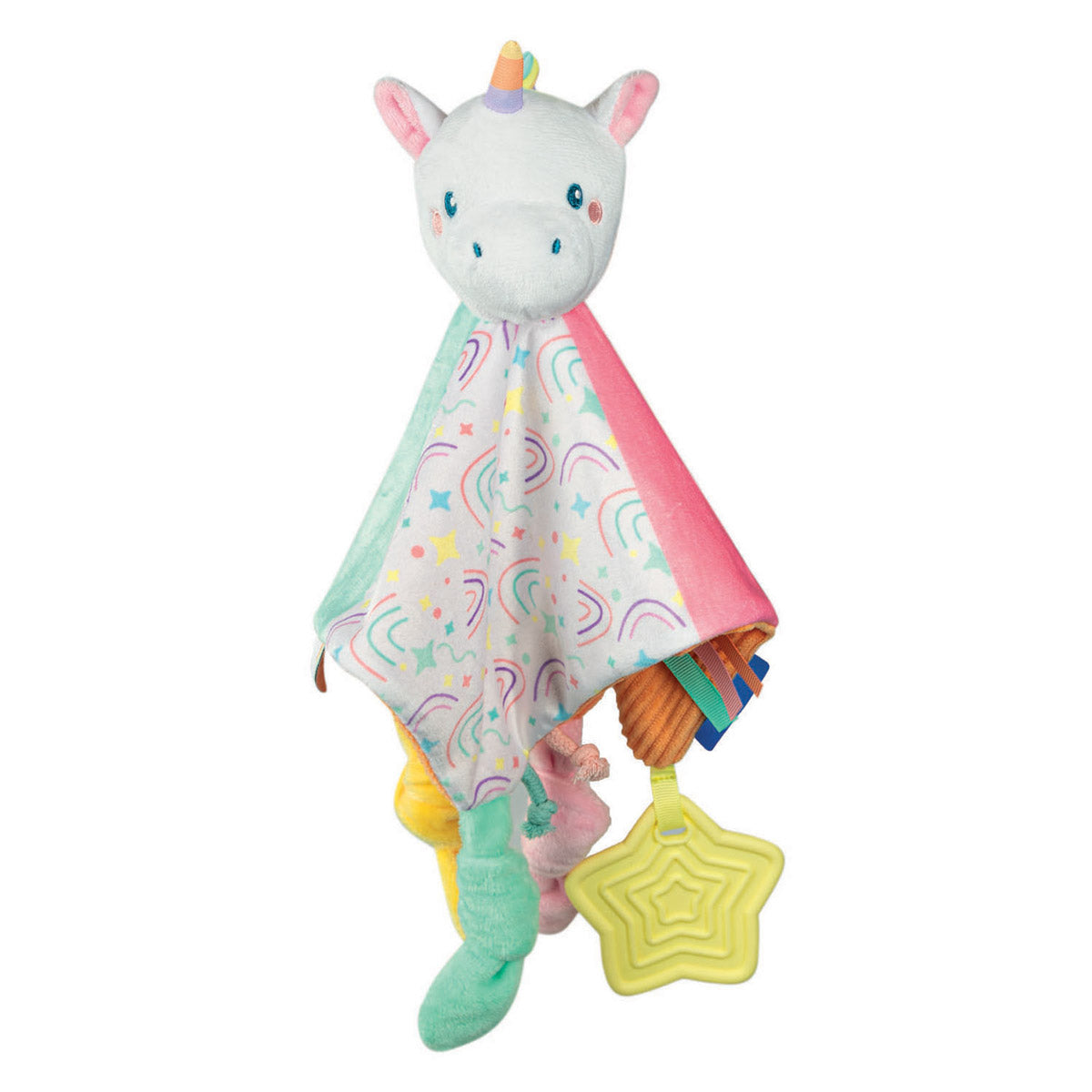 Clementoni baby knuffeldoekje eenhoorn