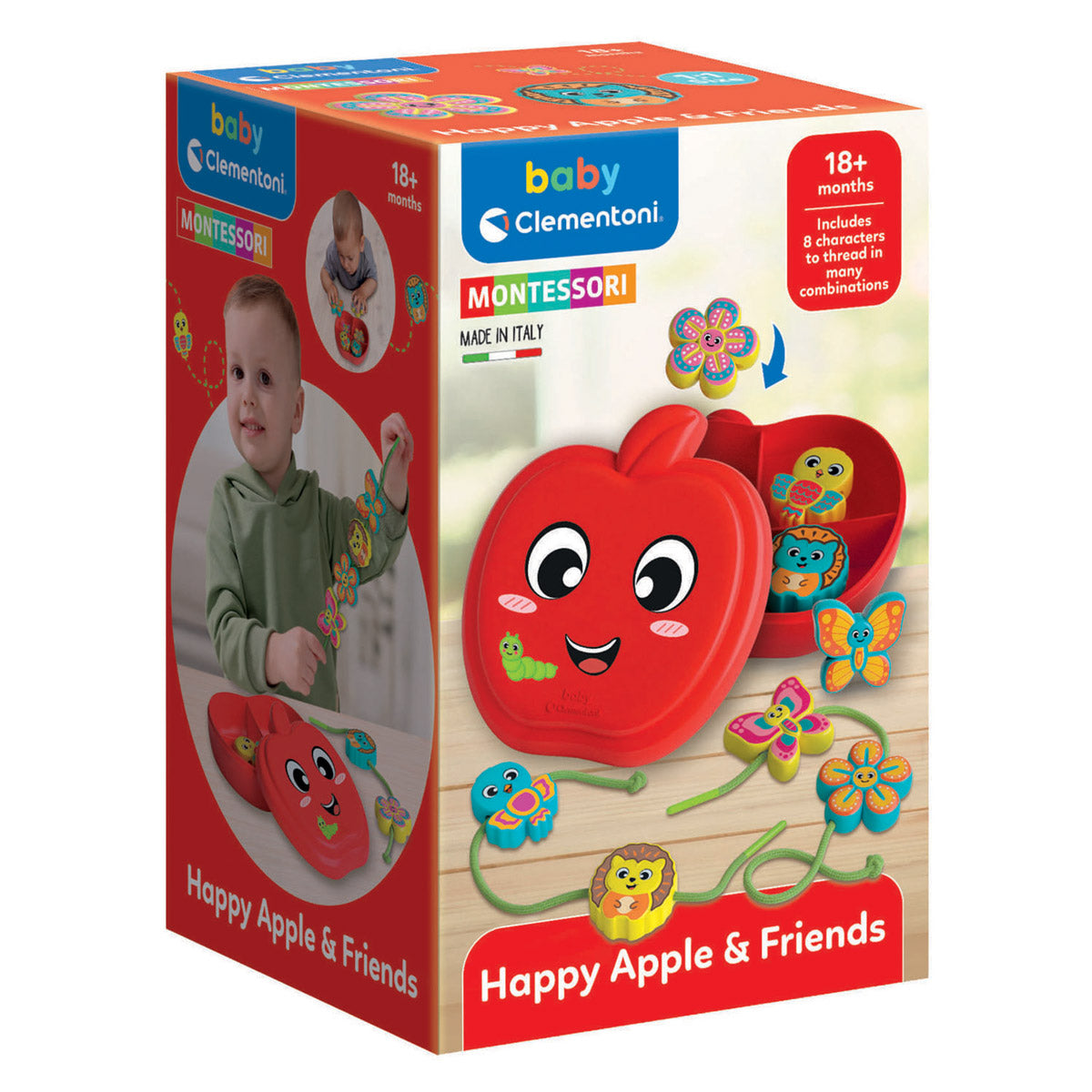 Clementoni baby activiteitenspeelgoed kralen veters