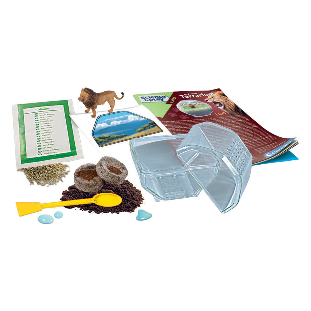 Clementoni wetenschap spel my wild terrarium - leeuw