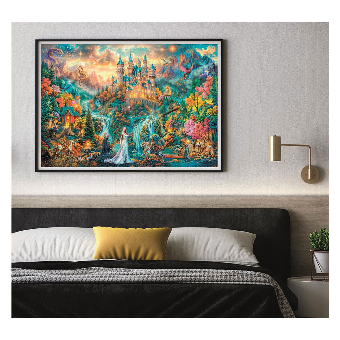 Clementoni legpuzzel legends of the hidden realm - puzzel 2000 stukjes fantasy - high quality collection - legpuzzels en puzzels voor volwassenen