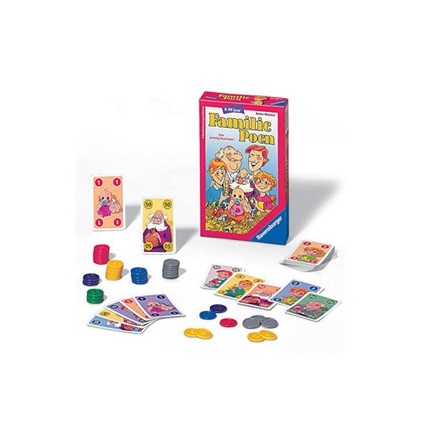 Ravensburger familie poen kaartspel