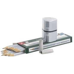 Potlood Faber Castell Grip 2001 hout grip gummen puntenslijper