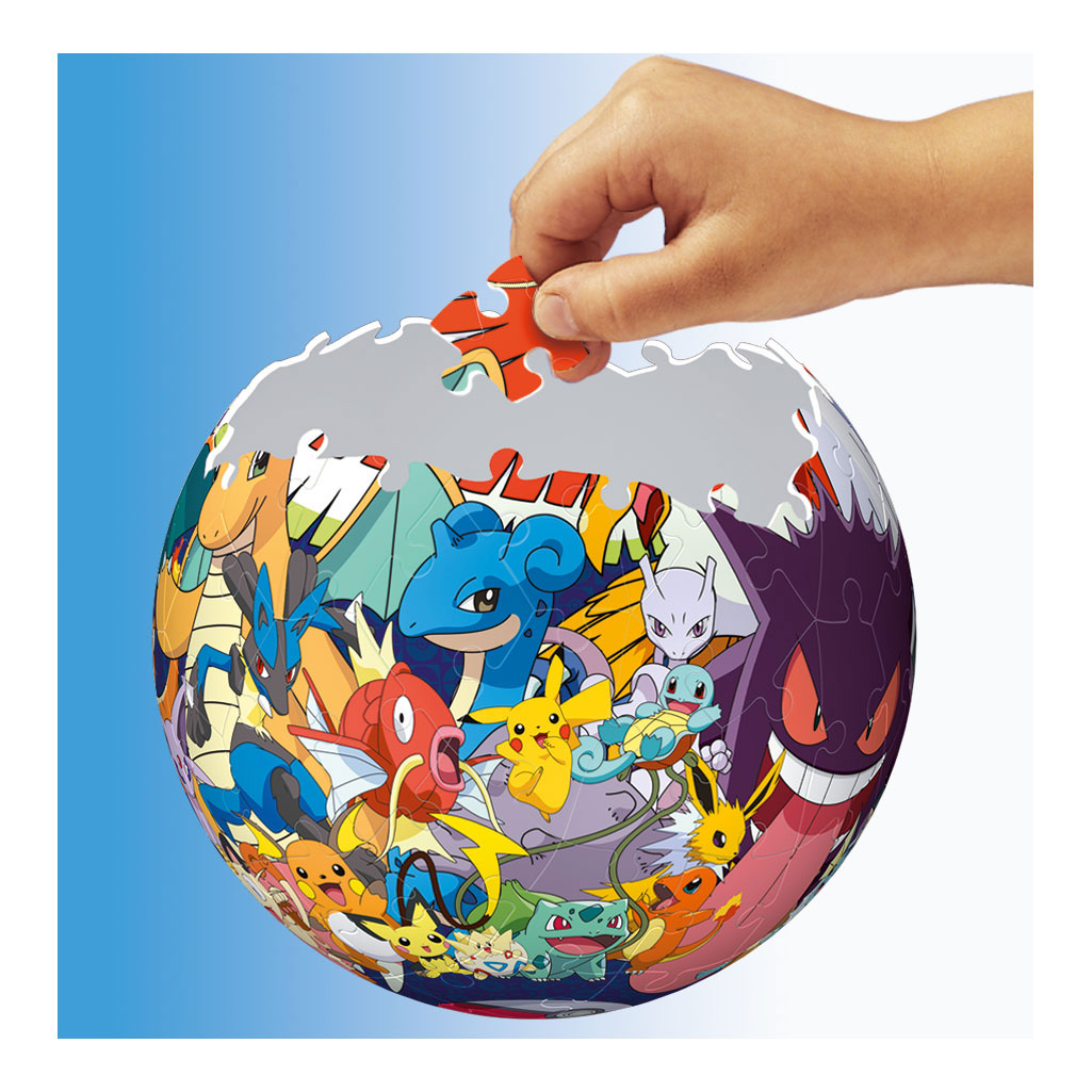 Pokémon Ravensburger puzzelbal, 72st.