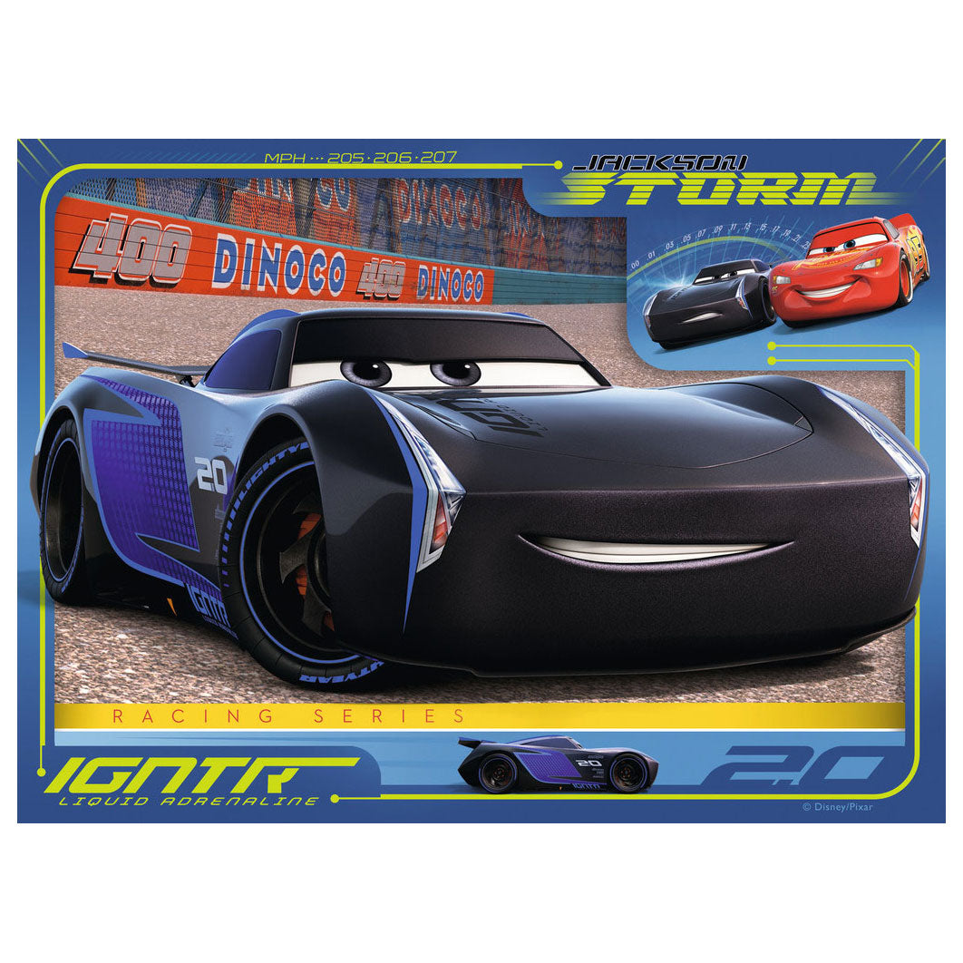 Ravensburger Puzzel disney cars 3 let's race! - 12+16+20+24 stukjes