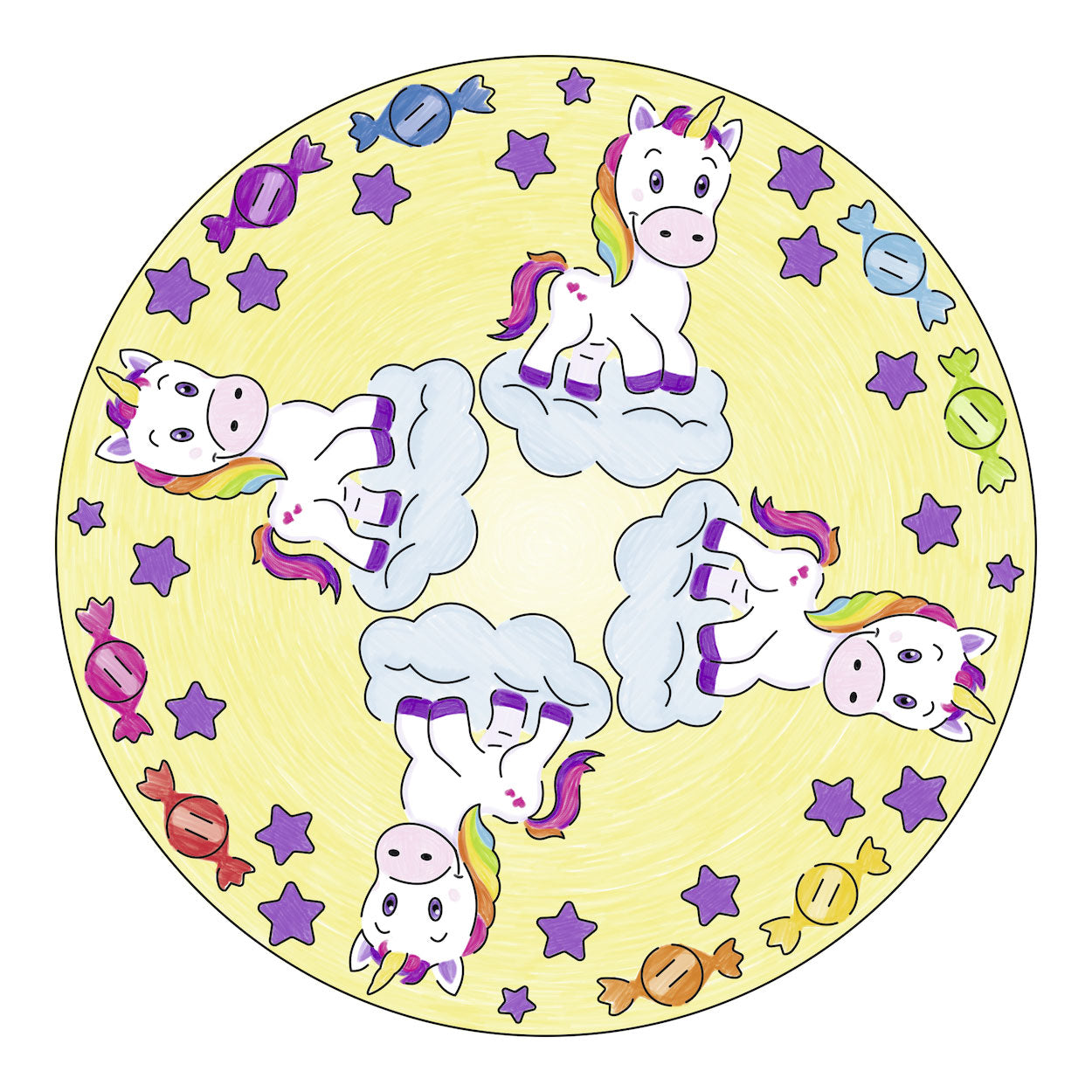 Mandala-Designer Ravensburger 2in1 - eenhoorn