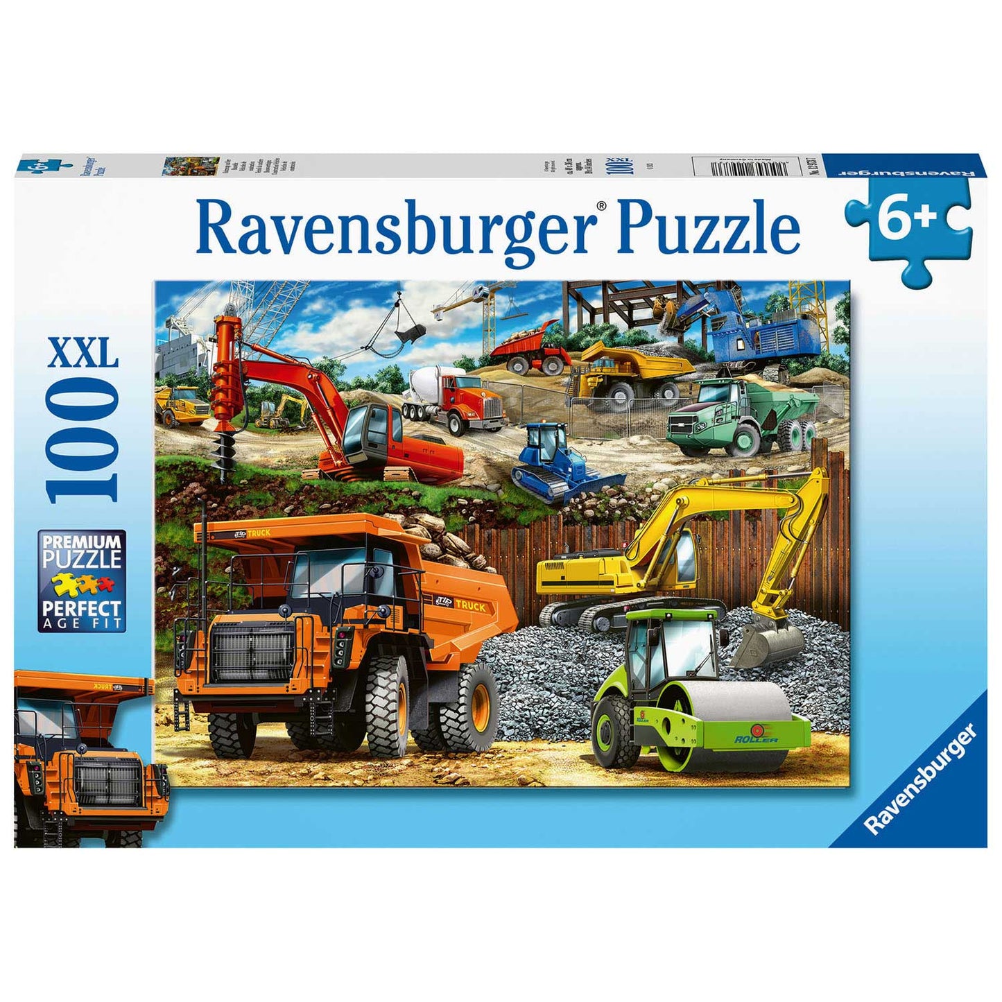 Ravensburger bouwvoertuigen, 100st. xxl
