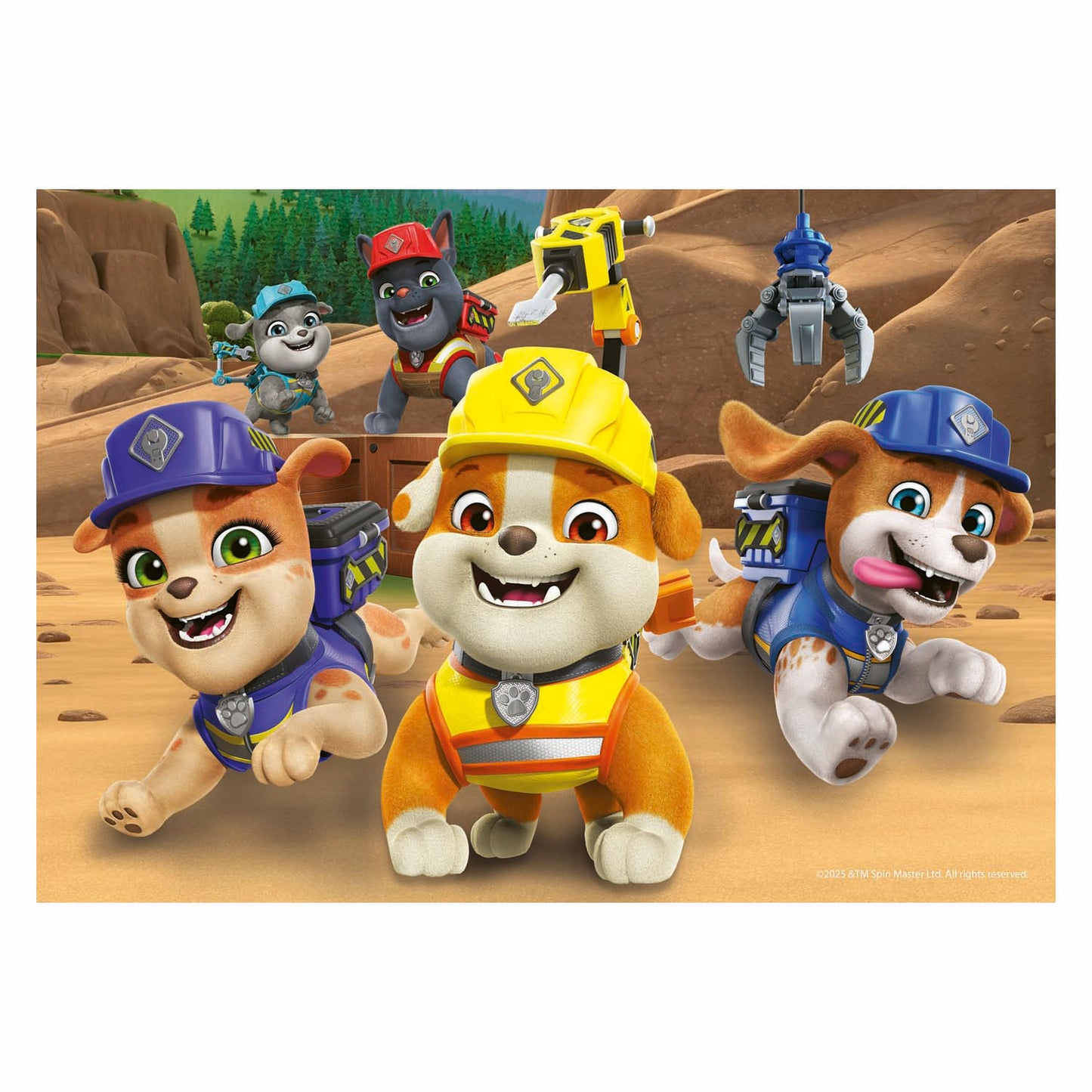 Ravensburger legpuzzel rubble crew - 2x12st.