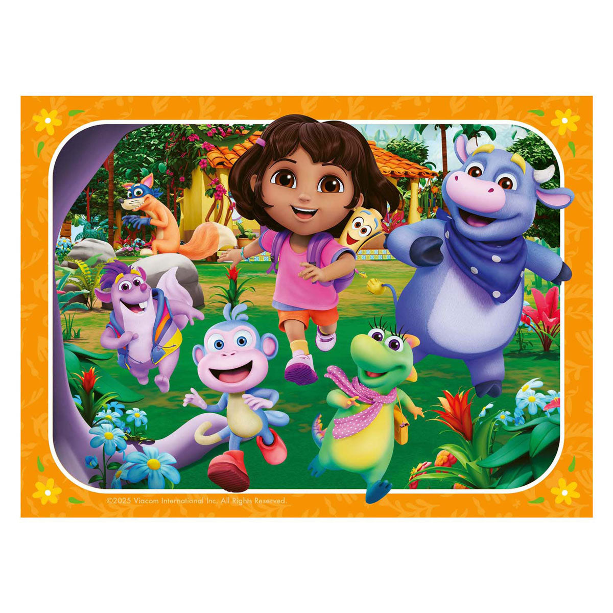 Ravensburger Legpuzzel dora the explorer kom bij het avontuur! - 4 puzzels