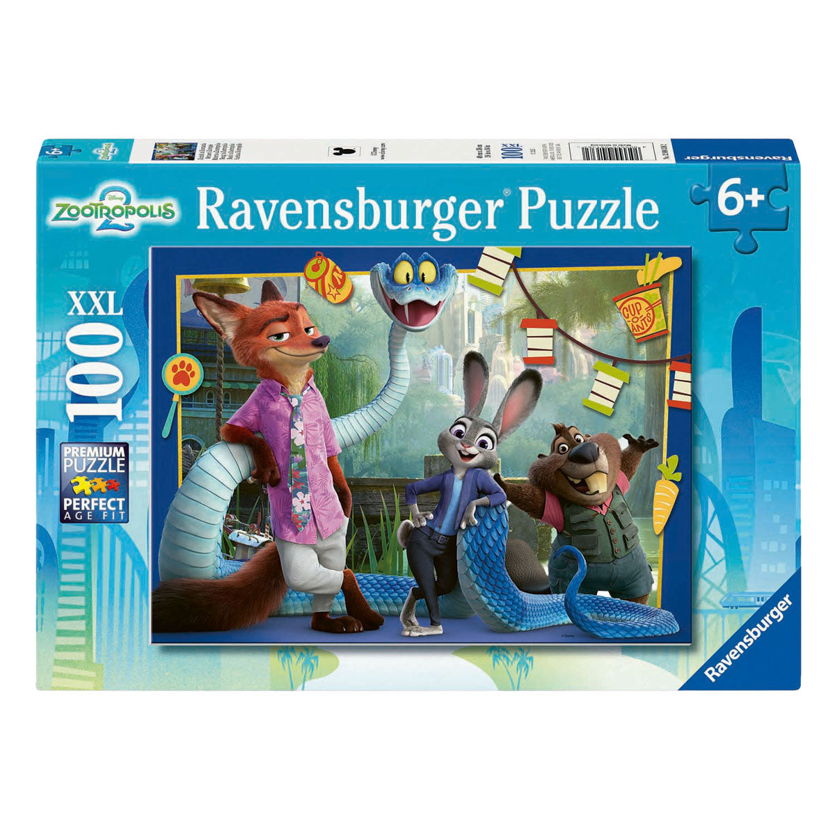 Ravensburger puzzel zootopia 2 100st