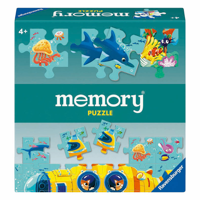 Ravensburger memory puzzle onderwater