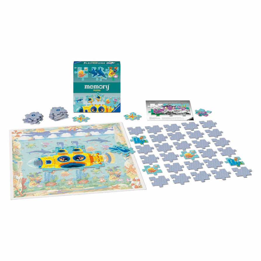 Ravensburger memory puzzle onderwater