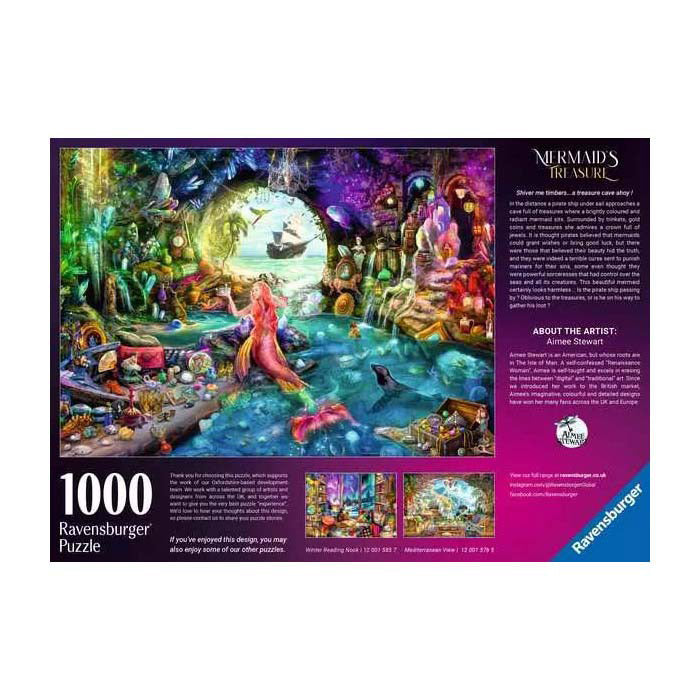 Ravensburger legpuzzel meerminnenschat - 1000st.