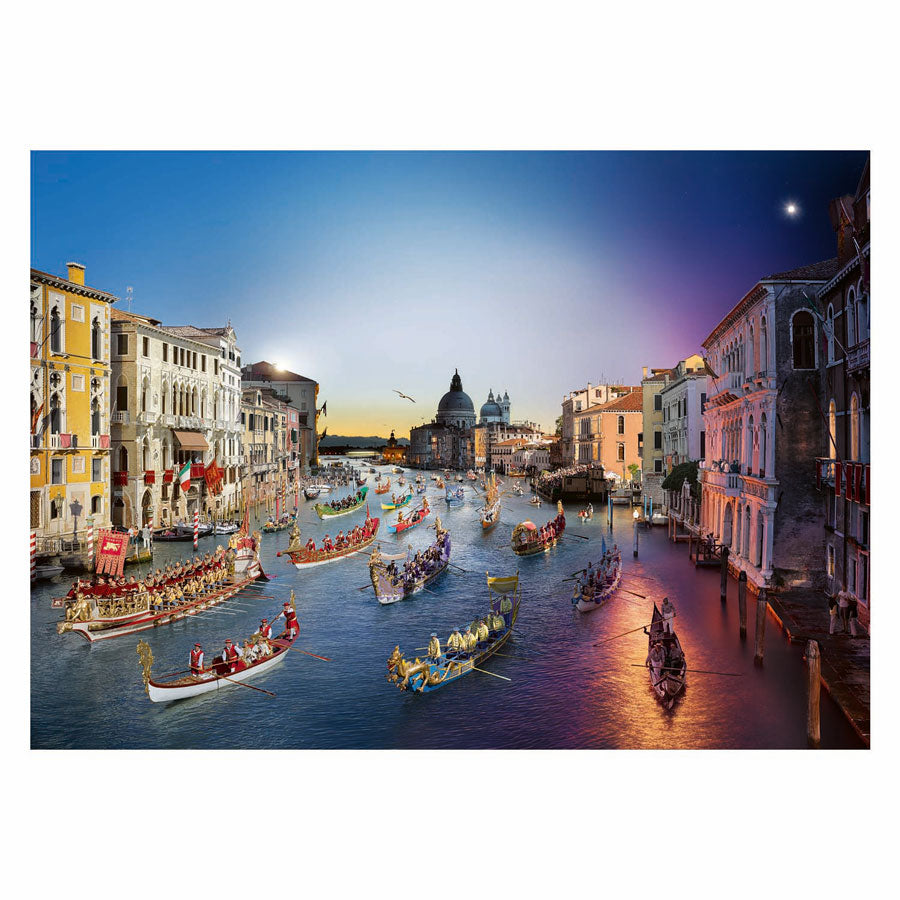 Ravensburger legpuzzel venetie van dag naar nacht - 1000st.