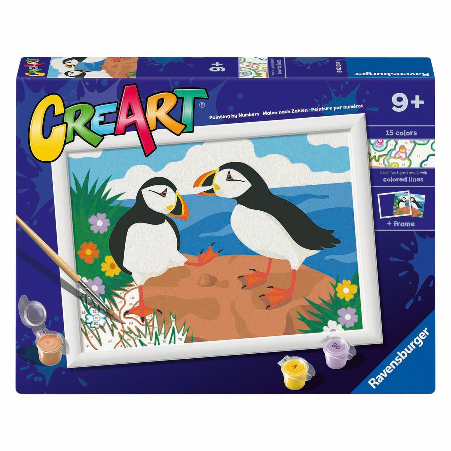 Ravensburger creart papegaaien duiker