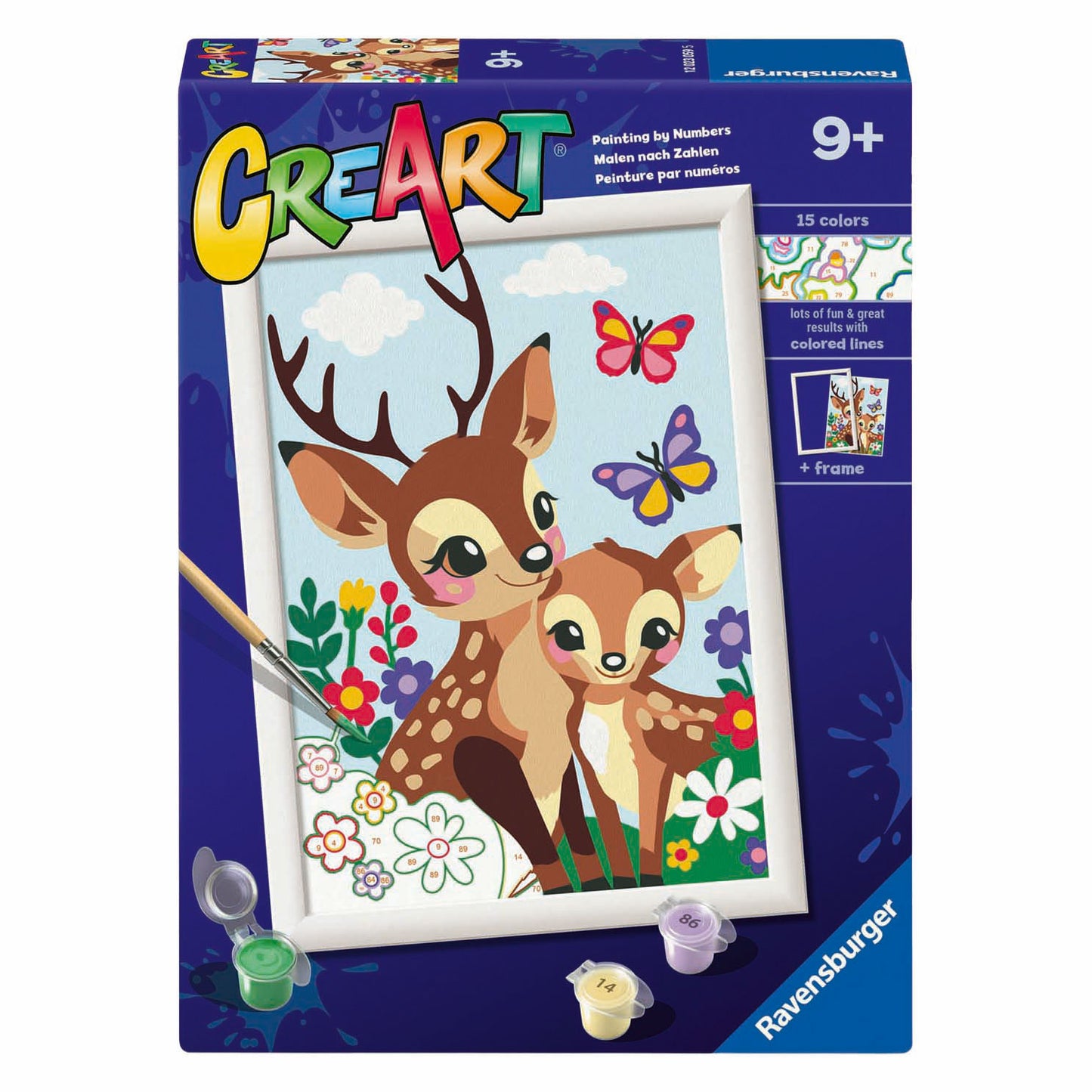 Ravensburger creart vrolijke herten