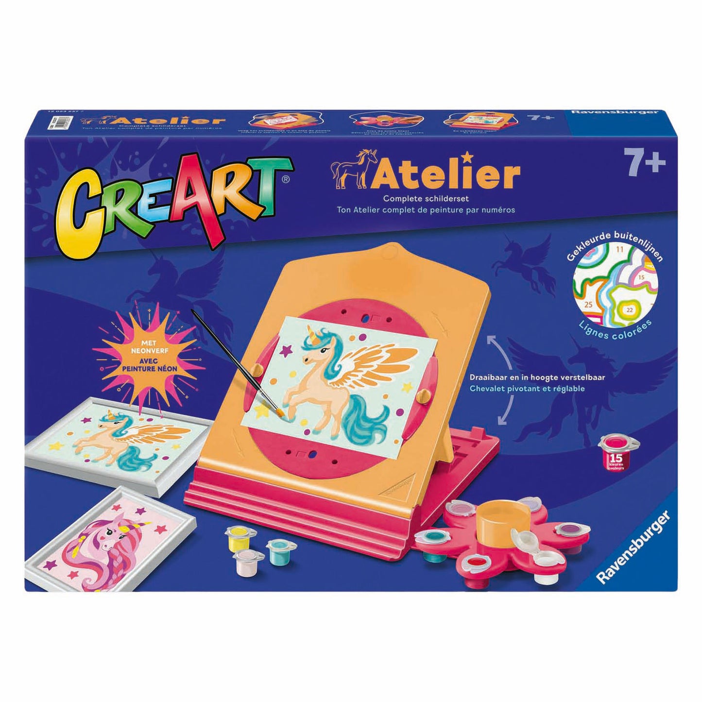 Ravensburger creart schilderen op nummer - atelier