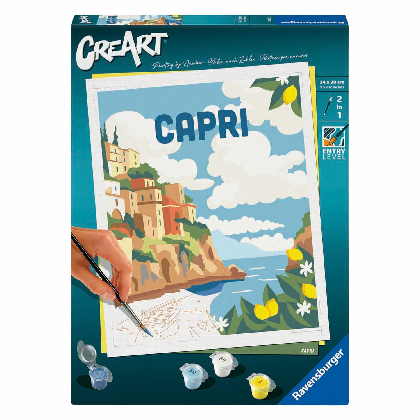 Ravensburger Creart schilderen op nummer - capri