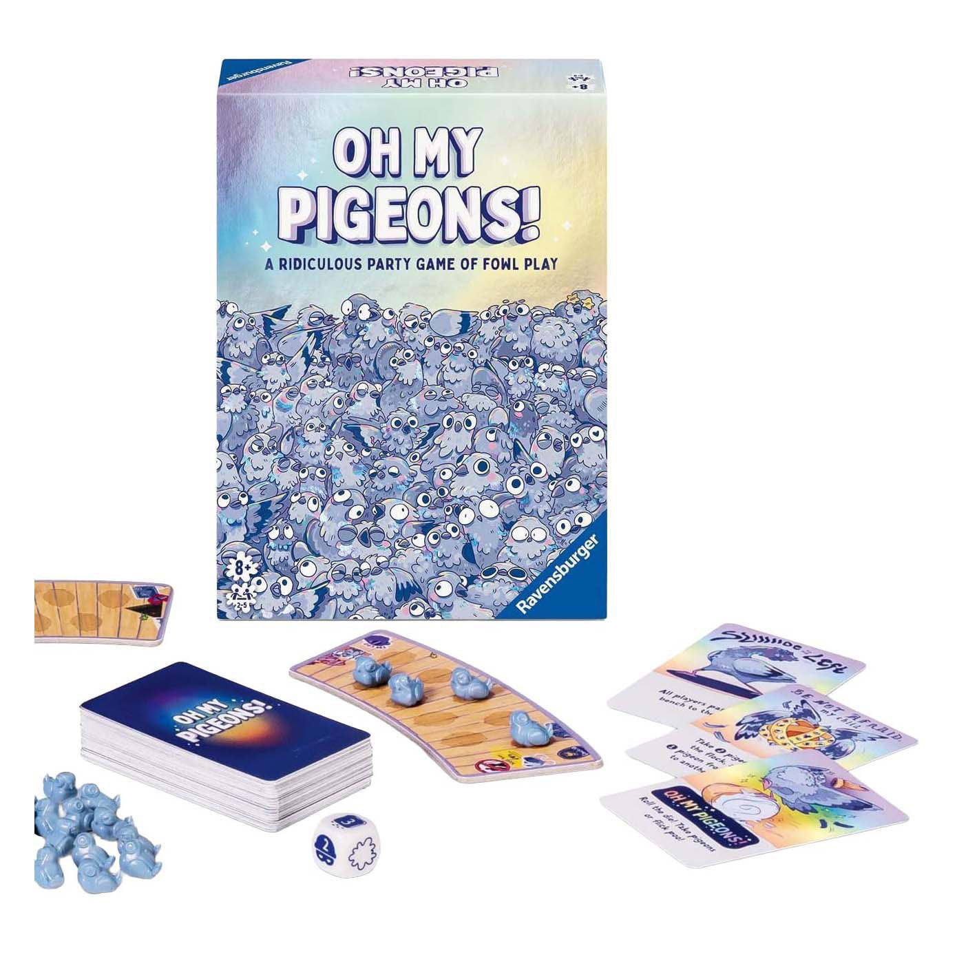 Ravensburger oh my pigeons spel - 2-5 spelers