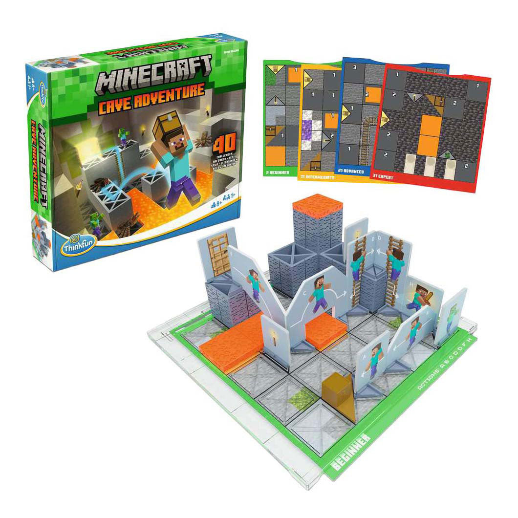 Ravensburger thinkfun minecraft cave adventure