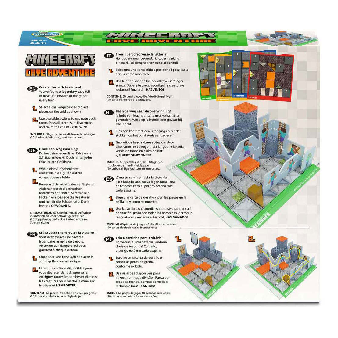 ThinkFun Ravensburger minecraft cave adventure