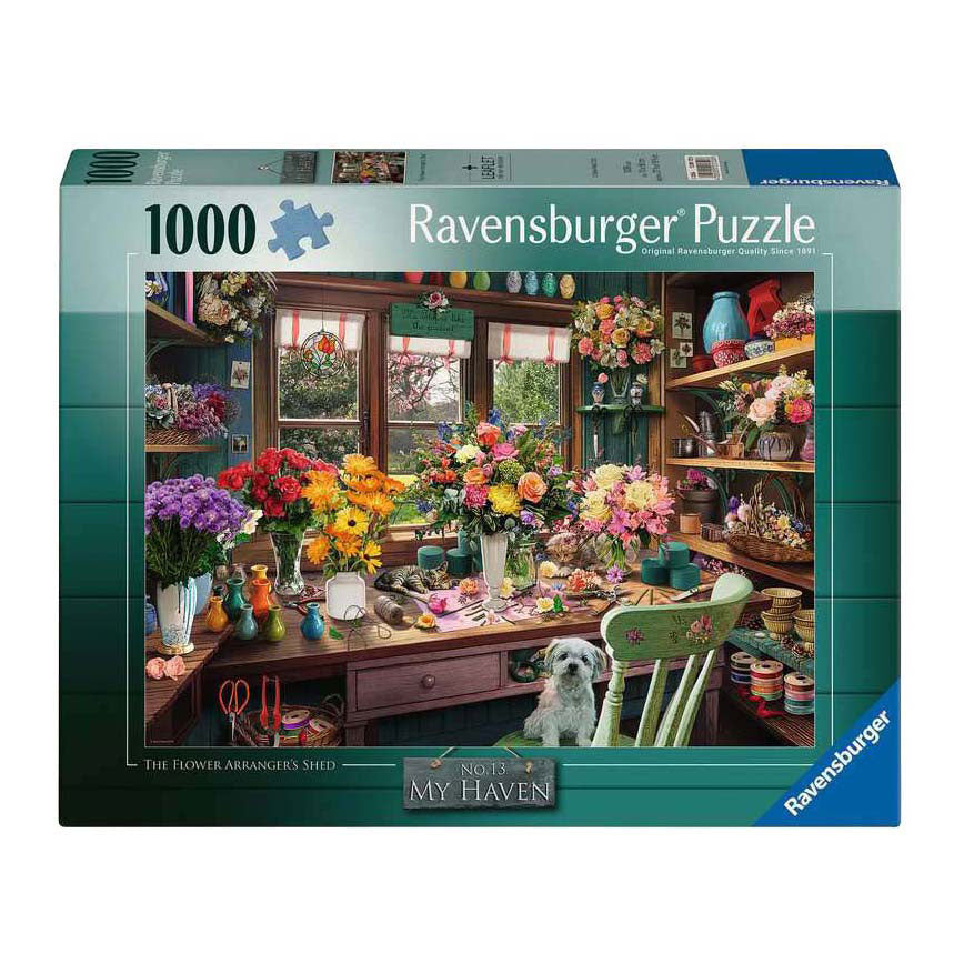 Ravensburger legpuzzel my haven no.13 flower arranger - 1000st.
