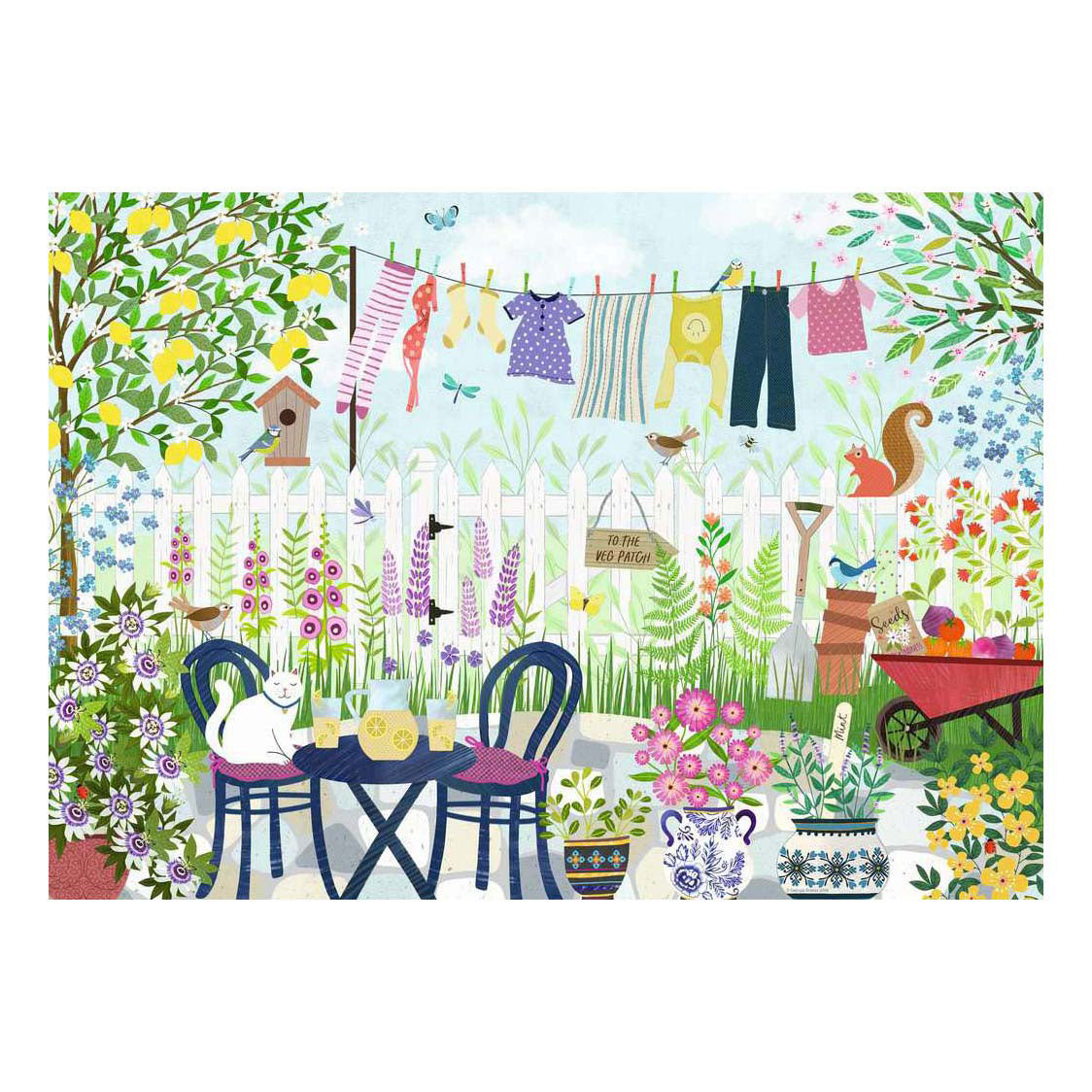 Ravensburger legpuzzel summer garden - 1000st.